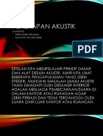 Penerapan Akustik