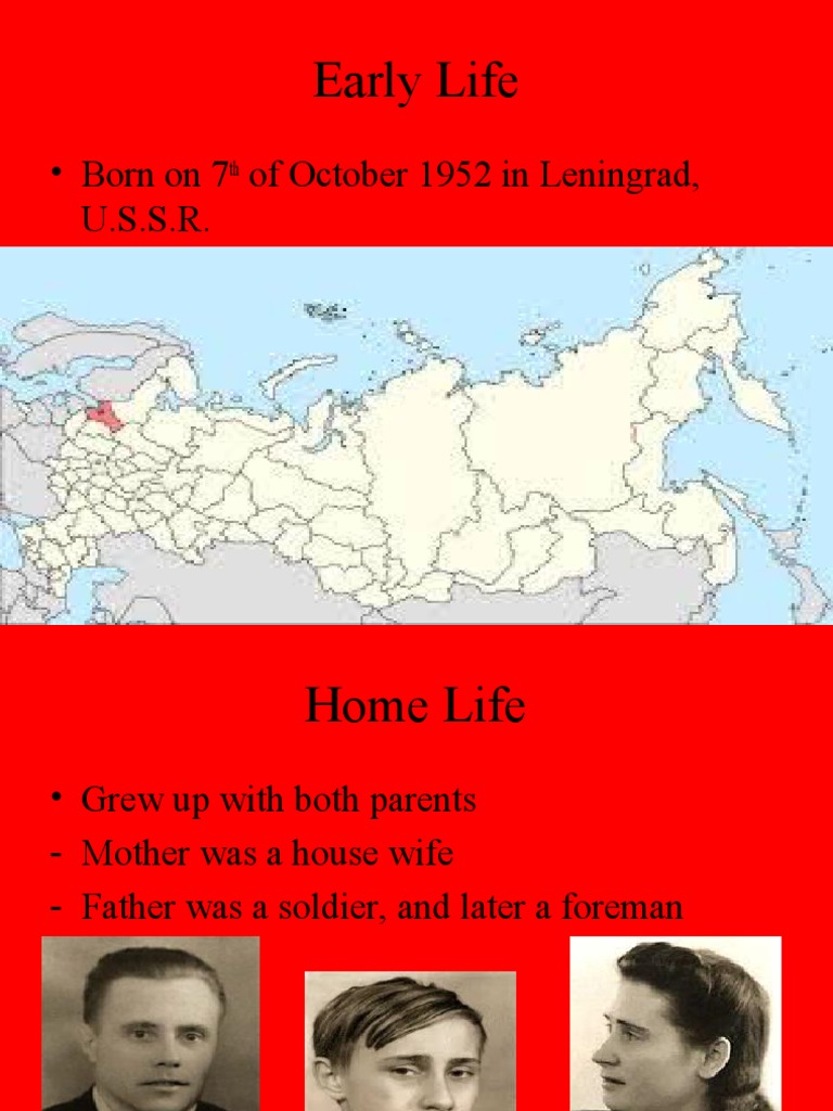 Vladimir Putin: Birth and Early Life | PDF | Politics | History