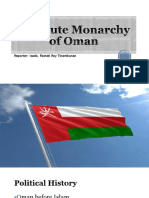 Oman's History and Government