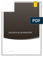 Encuesta de Satisfacción