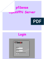 Open VPN Server Pfsense