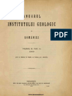 Anuarul Institutului Geologic Al României, Volumul 03, Fascicula 1, 1909