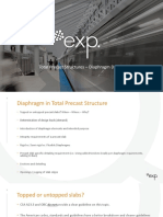 Diaphragm Desing - Total Precast