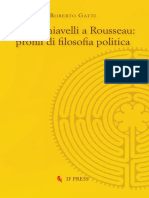 Da Machiavelli A Rousseau