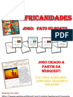 JOGO Africanidades-Fato Ou Boato