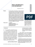 Governo Eletrônico, Informação e Competência em Informação