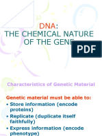 The Chemical Nature of The Gene
