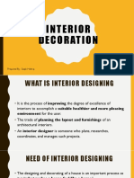 Presentation On Interior Designing