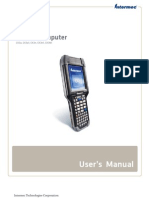 CK3 Mobile Computer User's Manual