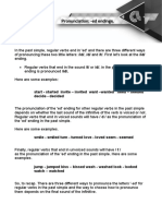 Pronunciation - Ed PDF