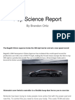Pop Science Report