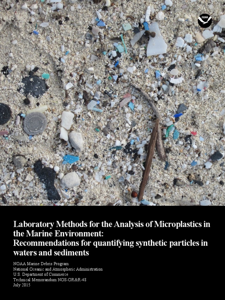 Microplastics Analysis Methods Guide | PDF | Molar Concentration | Plastic