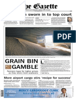 Kavanaugh Sworn in To Top Court: Grain Bin Gamble