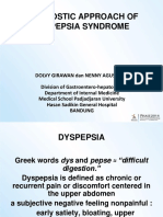 Diagnostic Approach of Dyspepsia Syndrome