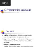 Chapter 2 - C Programming Language