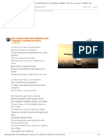 DE LA VIDA COMO UNA PELÍCULA Y SU TRAGEDIA, COMEDIA Y FICCIÓN - Canserbero PDF