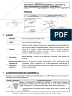 Análisis y autorización de permutas