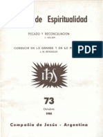 Boletin Jesuita #73 Octubre 1981-Conducir en Lo Grande y en Lo Pequeño PDF