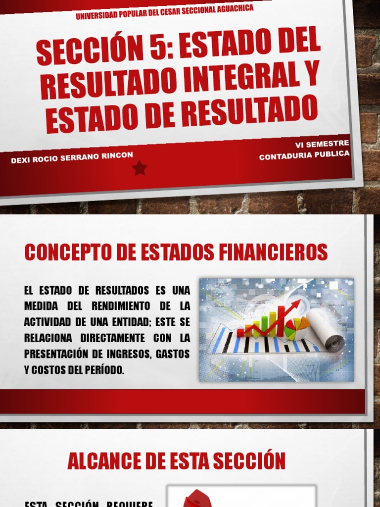 Estado Del Resultado Integral | PDF