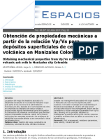 PROPIEDADES MECANICAS A PARTIR DE VP y Vs PDF