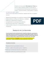 Colocamos A Disposición Nuestros Servicios para Las