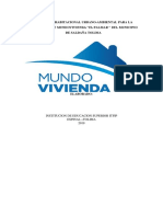 Programa habitacional para Asociación de MundoVivienda 'El Palmar' en Saldaña, Tolima