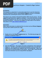 Using Picture Hangman - Created by Roger Cookson