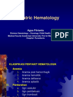 Pediatric Hematology Diseases and Classifications