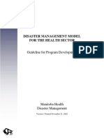 DISASTER MANAGEMENT MODEL - EBook PDF