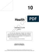 Grade 10 TG MAPEH-HEALTH Quarter 2 PDF