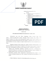 Surat Edaran Bup WCD (Kec)