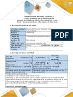 Guía de Actividades y Rúbrica de Evaluación - Fase Final - Crear Proyecto de Información en EverNote PDF