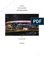 Project Analysis Report Optus Stadium