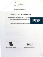 Mario Perniola Los Situacionistas Historia Critica de La Ultima Vanguarda Del Siglo XX PDF