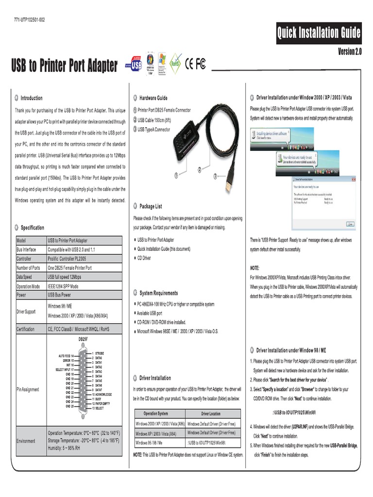 Quick Installation Guide | PDF