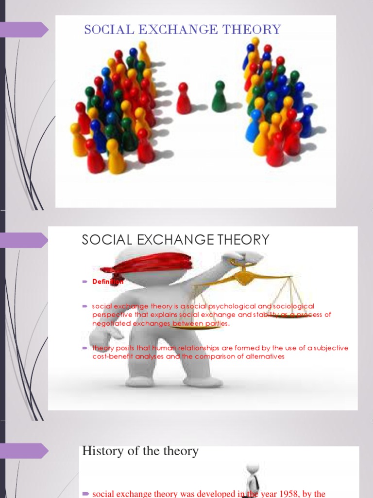 Social Exchange Theory Power Point PDF | PDF | Psychology | Social ...