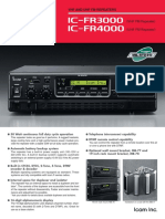 IC-FR3000 FR4000 Series Brochure
