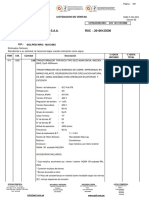 Especificaciones Tecnicas de Transformador Trifasico Seco de 50 KVA