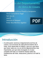 Funciones Del Departamento de Ama de Lla