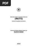 Rencana Kerja Jangka Menengah Rkjm Sd Tegallega 2018-2019