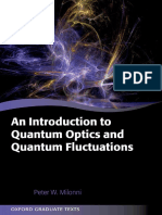 (Oxford Graduate Texts) Milonni, Peter W. - An Introduction To Quantum Optics and Quantum Fluctuations (2019, Oxford University Press) PDF