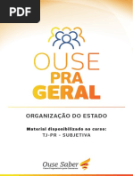 Organização do Estado 