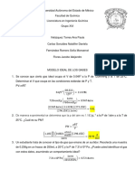 Modelo ideal de los gases