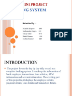 Banking System: Dbms Mini Project