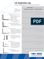Cascadeforkinspectionlog Checklist PDF