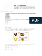 Soal Semester 1 Kelas Xii Ipa