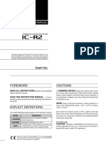 COMMUNICATIONS RECEIVER Icom IC-R2 PDF
