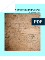 La Poesia Sui Muri Di Pompei - Armando Polito PDF