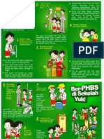Leaflet Phbs Sekolah PDF