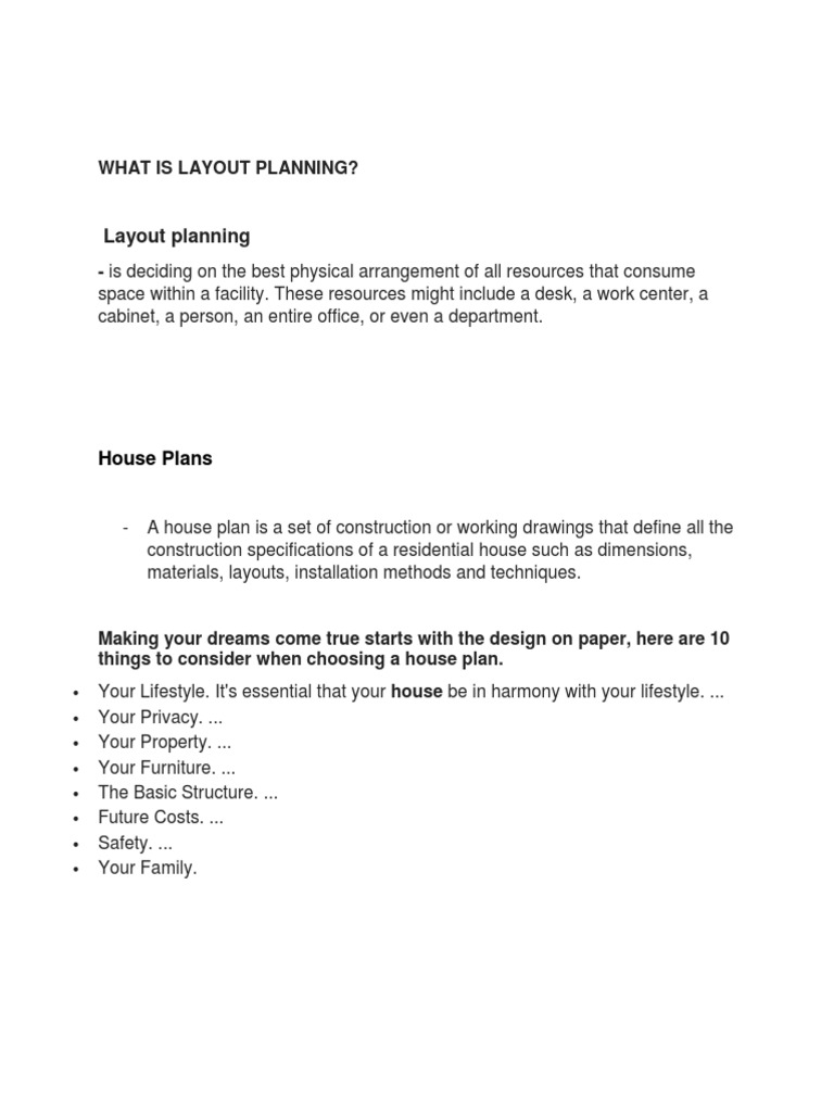 Layout Planning & House Design Guide | PDF | Art | Computers